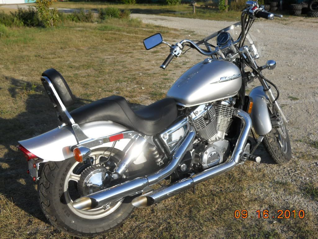 2003 honda shadow spirit 750 exhaust